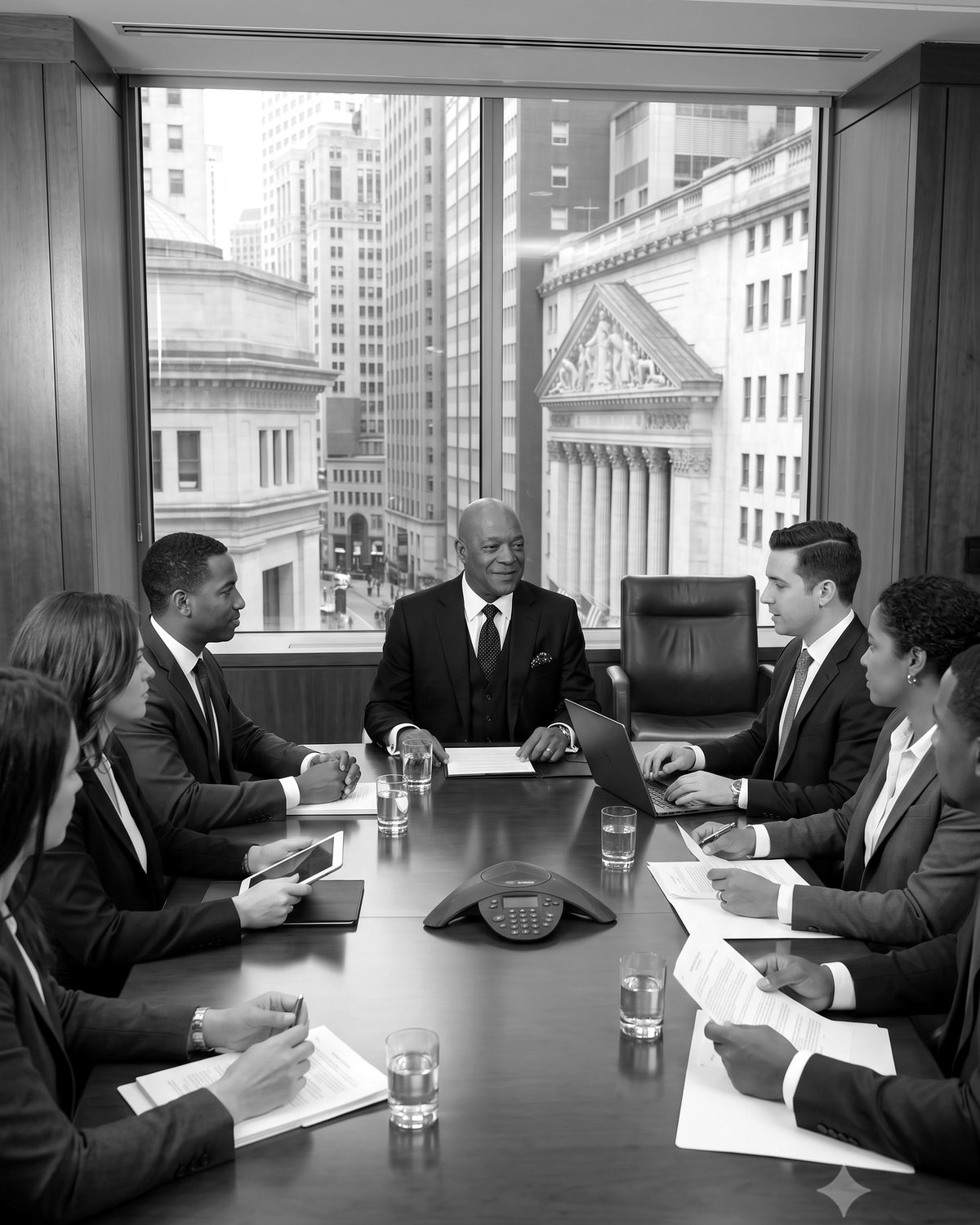 The Lacco Bronna boardroom